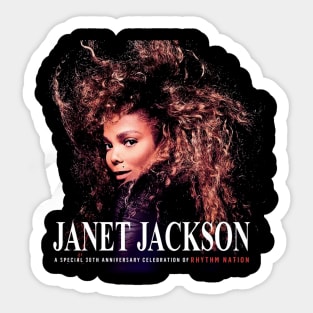 Janet Jackson - A Special 30th Anniversary Celebration Of Rhythm Nation Sticker